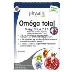 Boîte bleue Physalis Oméga Total 30 capsules huiles de krill et poisson