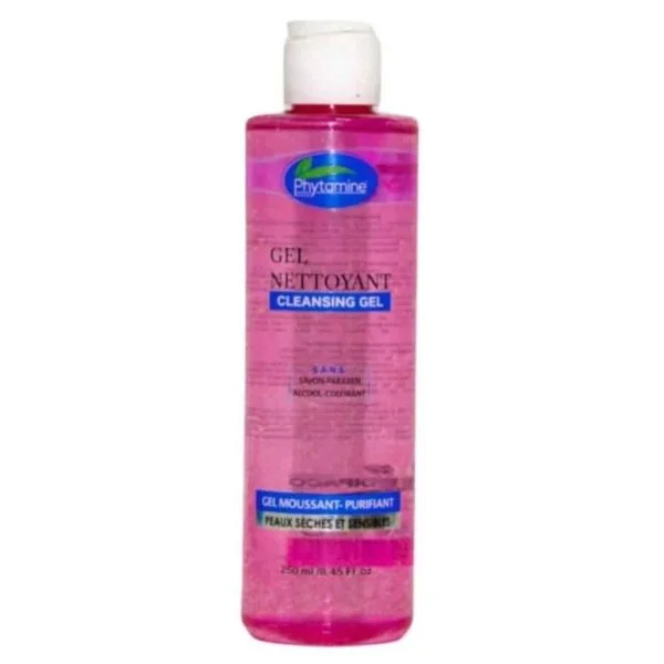 Phytamine Gel Nettoyant Moussant Purifiant Peau Sèche Et Sensible 250ml
