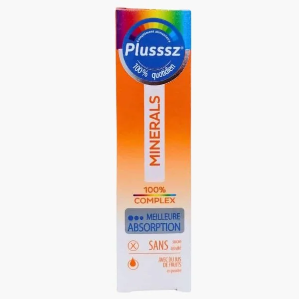 Plusssz Complexe Minéraux 20 Comprimés