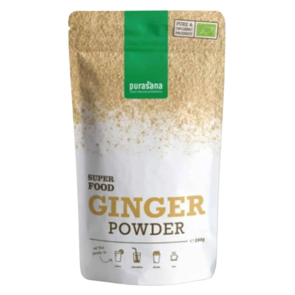 purasana-gingembre-bio-en-poudre-200-g.jpg Sachet doré Purasana poudre de gingembre bio en poudre 200 g