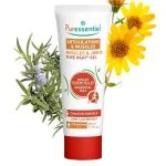 Tube blanc à capuchon rouge Puressentiel gel Pure Heat Articulations & Muscles 80 ml