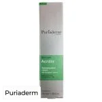 Étui gris et vert Puriaderm Acnilia crème séborégulatrice 40 ml