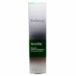 Étui argenté et vert Puriaderm Acnilia mousse dermo-nettoyante 200 ml