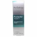 Étui argenté et vert d'eau Puriaderm Puriactiv Trioplex LME 30 ml