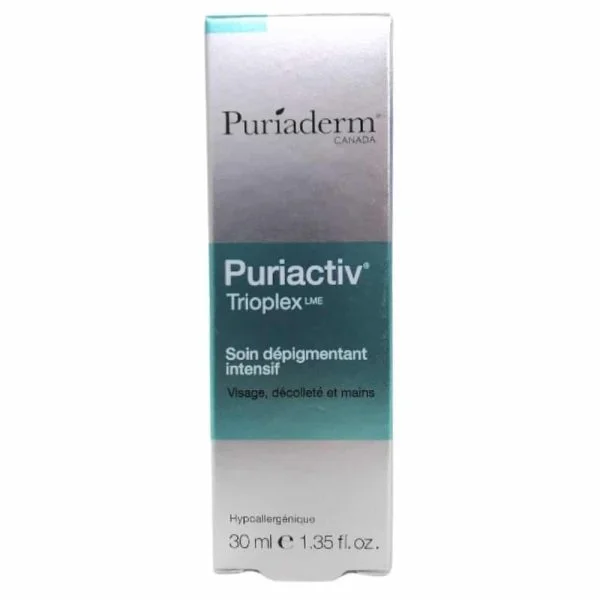 Puriaderm Puriactiv Trioplex Lme Soin Dépigmentant Intensif 30ml