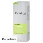 Étui blanc et vert Puriaderm Puriphan shampooing hydratant intense 200 ml