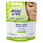 Sachet zip vert Racine-Vita argile verte montmorillonite masque visage et corps