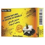 Étui jaune savon naturel Racine-Vita graine de nigelle extra doux 80 g