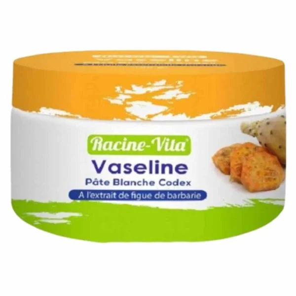 Racine-Vita Vaseline Pâte Blanche Codex Extrait De Figue De Barbarie 100g