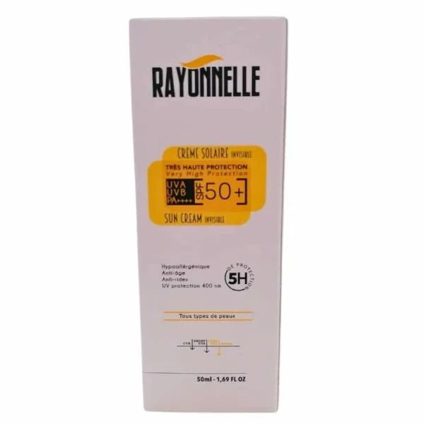 Rayonnelle Crème Solaire Invisible SPF50+ 50ml