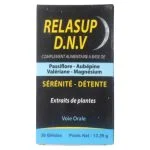 Boîte noire Relasup D.N.V sérénité détente 30 gélules, croissant de lune