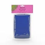 Pochette rose Rituels d'Orient frotte-dos bleu gommage et savonnage