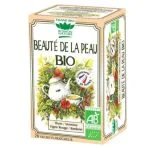 Étui beige Romon Nature Tisane Beauté de la Peau bio, 20 sachets