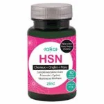 Flacon noir et rose Sakai HSN Zinc, 30 capsules végétales, 21 g