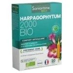 Boîte verte Santarome Bio Harpagophytum 2000 confort articulaire, 20 ampoules