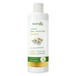 Flacon blanc de shampoing cheveux gras et pelliculaire Santé Bio Premium 200 ml