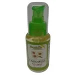 Flacon pompe transparent d'huile végétale de camomille Santé Bio Premium 50 ml