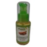 Flacon pompe transparent d'huile végétale de cannelle Santé Bio Premium 50 ml