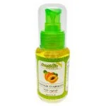 Flacon pompe transparent d'huile de noyaux d'abricot Santé Bio Premium 50 ml
