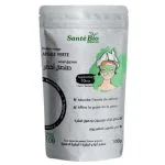 Sachet argenté refermable de poudre visage argile verte Santé Bio Premium 100 g