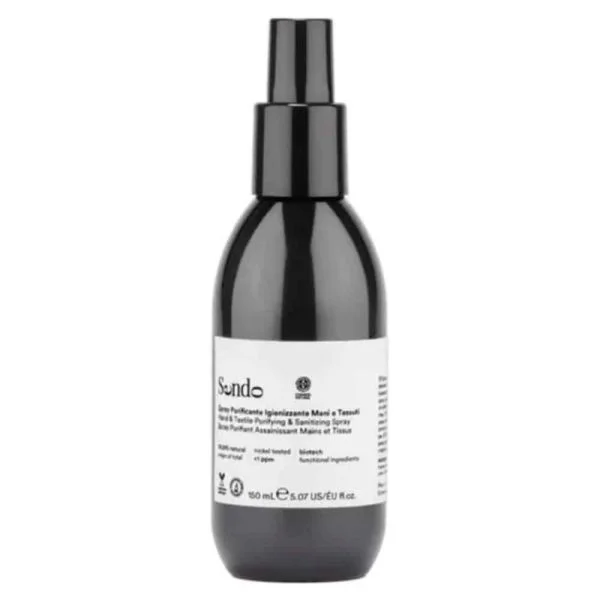 Flacon spray gris foncé Sendo All Care, purifiant mains et tissus 150 ml