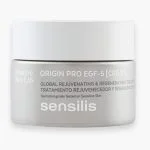 Pot argenté Sensilis Origin Pro EGF-5 Cream, crème visage 50 ml