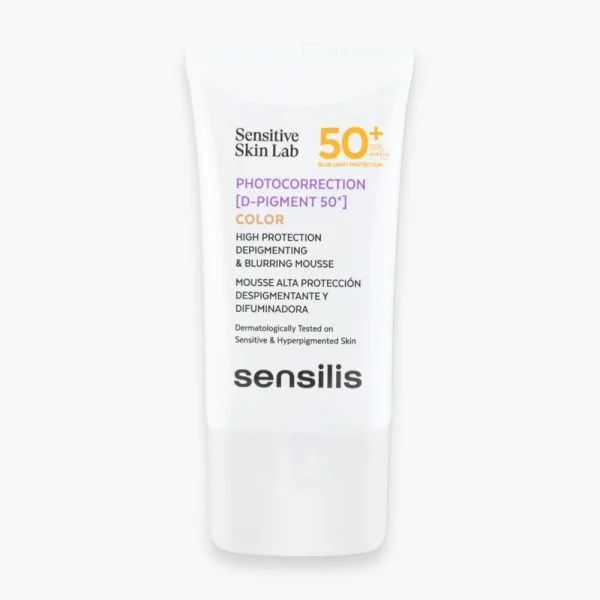 Sensilis PhotoCorrection D-Pigment Color Dépigmentant & Flouteur Solaire Teinté SPF50+ 40ml