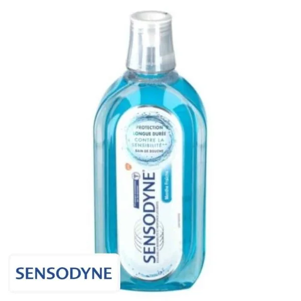 Sensodyne Bain de Bouche Menthe Fraîche Protection Longue Durée 500ml