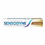 Étui blanc et doré du dentifrice Sensodyne Multi Complet 50 ml