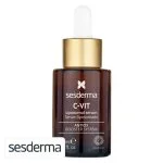 Flacon ambré à pipette Sesderma C-VIT sérum liposomal, système Antiox Booster
