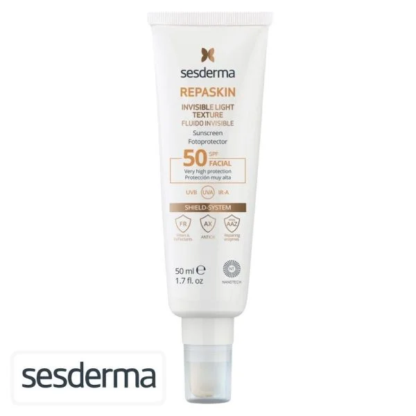 Sesderma Repaskin Fluide Invisible SPF50 Visage 50ml