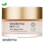 Pot rosé à couvercle doré Sesderma Reti Age crème anti-âge 50 ml