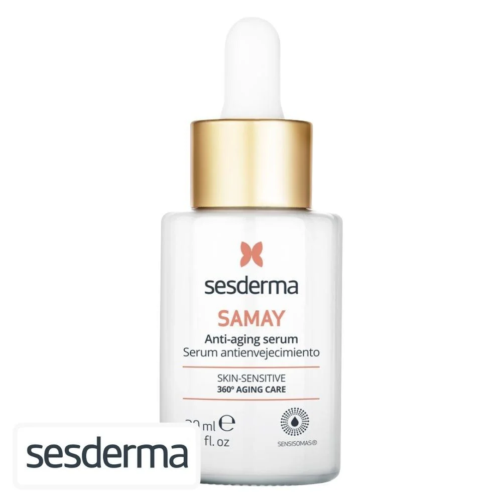 sesderma-samay-serum-anti-age-30ml.jpg Flacon blanc à pipette Sesderma Samay sérum anti-âge 30 ml