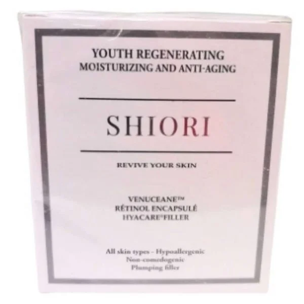 Shiori Crème Hydratante Anti-âge Régénérante Rajeunissante 50ml
