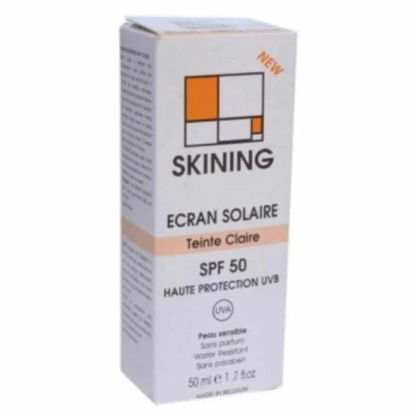 Skining Écran Solaire Teinte Claire SPF50 50ml