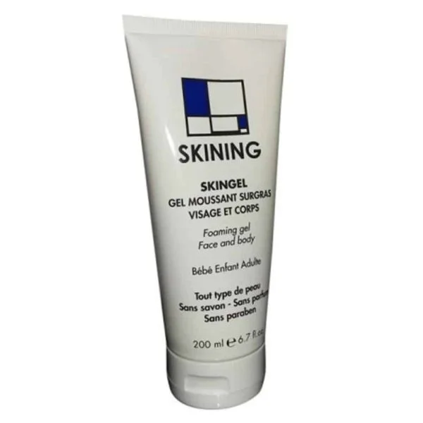 Skining Skingel Gel Nettoyant Moussant Surgras 200ml