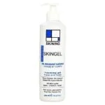 Flacon pompe blanc et bleu Skining Skingel gel moussant surgras 500 ml