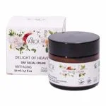 Pot ambré et étui Skinor Delight of Heaven crème de jour 50 ml