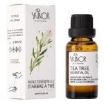 Flacon ambré et étui Skinor huile essentielle d'arbre à thé 20 ml