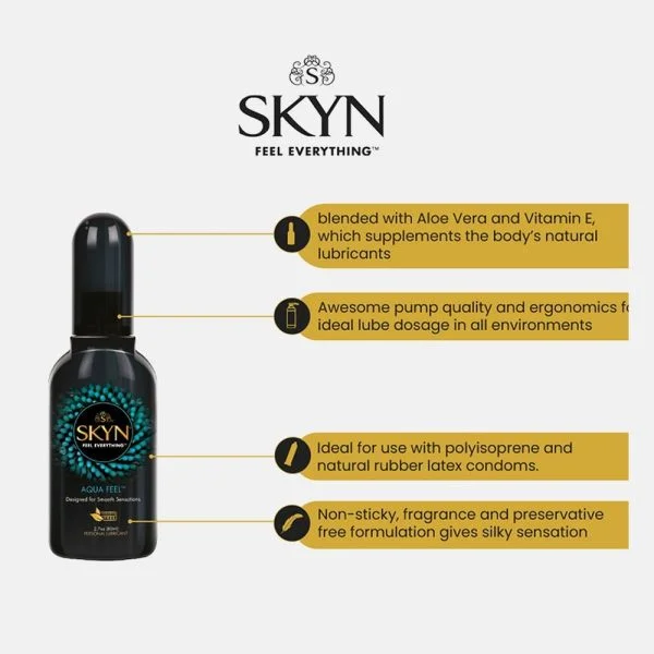 Skyn Gel Lubrifiant Aqua Feel (Hydratation & Douceur) 80ml – photo 2