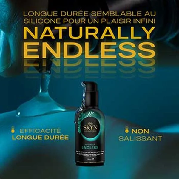 Skyn Gel Lubrifiant Naturally Endless (Longue Durée à Base d’Eau) 80ml – photo 2
