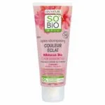 Tube rose So'Bio étic après-shampooing Couleur Éclat hibiscus bio 200 ml