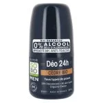 Roll-on bleu nuit So'Bio étic Men déodorant 24h cèdre bio 50 ml