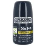 Roll-on bleu nuit So'Bio étic Men déodorant 24h gingembre bio 50 ml
