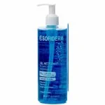 Flacon-pompe bleu Sofiderm gel nettoyant éclaircissant anti-pigment 400 ml