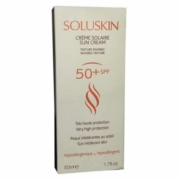 Soluskin Crème Solaire Invisible SPF50+ 50ml