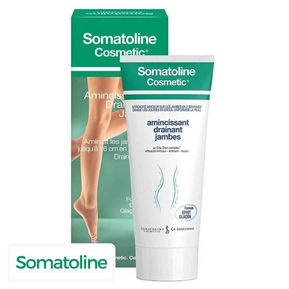 somatoline-cosmetic-amincissant-drainant-jambes-200ml.jpg Tube et étui vert Somatoline Cosmetic amincissant drainant jambes effet glaçon