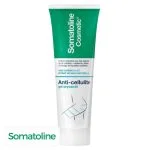 Tube vert et blanc Somatoline Cosmetic Anti-cellulite gel cryoactif caféine et maca