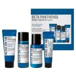 Coffret bleu Some By Mi Beta Panthenol Repair Starter Kit avec quatre mini soins