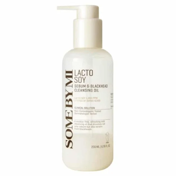 Some By Mi Lacto Soy Huile Nettoyant Points Noirs Et Sébum 200ml